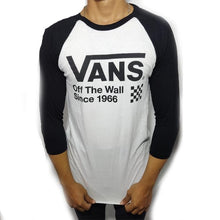 Cargar imagen en el visor de la galería, Playera caballero VANS manga 3/4 #201
