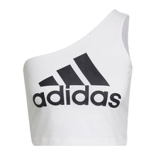 Cargar imagen en el visor de la galería, Playera Cropped ADIDAS sin mangas Future Icons Badge Of Sport para Dama (HC6373)
