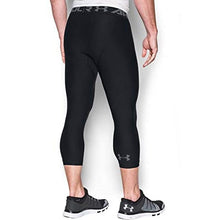 Cargar imagen en el visor de la galería, Leggings Capri Caballero Under Armour Heatgear (1289574 100) Negro
