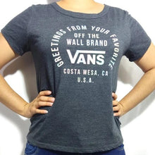 Cargar imagen en el visor de la galería, Playera dama VANS manga corta #214-D
