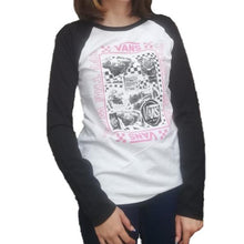Cargar imagen en el visor de la galería, Playera dama VANS manga 3/4 #80-D

