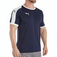 Cargar imagen en el visor de la galería, Playera caballero PUMA azul marino (703417 06)
