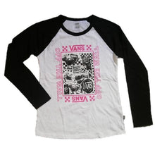Cargar imagen en el visor de la galería, Playera dama VANS manga 3/4 #80-D
