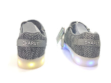 Cargar imagen en el visor de la galería, Tenis unisex Charly con luz Led 1042204 Gris
