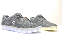 Cargar imagen en el visor de la galería, Tenis unisex Charly con luz Led 1042204 Gris
