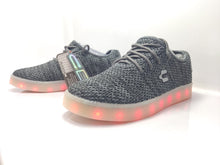 Cargar imagen en el visor de la galería, Tenis unisex Charly con luz Led 1042204 Gris
