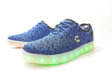 Cargar imagen en el visor de la galería, Tenis unisex Charly con luz Led 1042204 Azul rey
